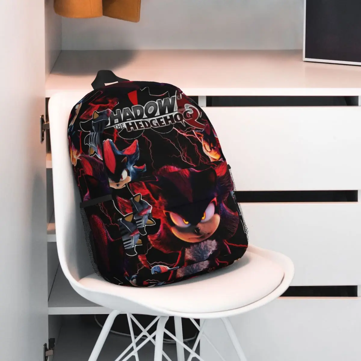 S-Shadow T-The-S H-Hedgehog-S حقيبة الظهر رائجة البيع Daypack بنين بنات BookBag حقائب كتف للرجال النساء الأطفال حقيبة مدرسية #3