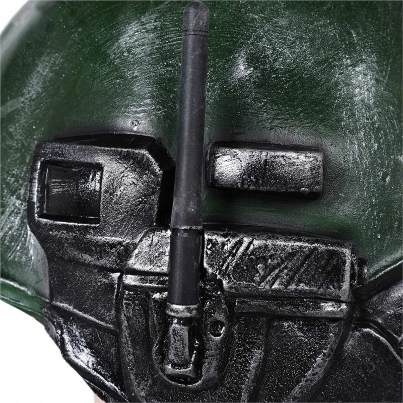 Soldaten Cosplay Maske Helm Kostüm Zubehör TV Herbst Cosplay aus Latex Kopf bedeckung Unisex Erwachsenen Halloween Rollenspiel Anzug Requisiten