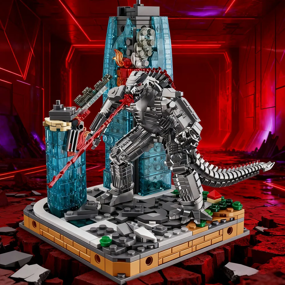 

Creative the Monsters Аниме Фигурка Строительные Блоки Город Stomper Паровое Строительство Сборочный Набор Кирпичи Подарок Для Детей Взрослых