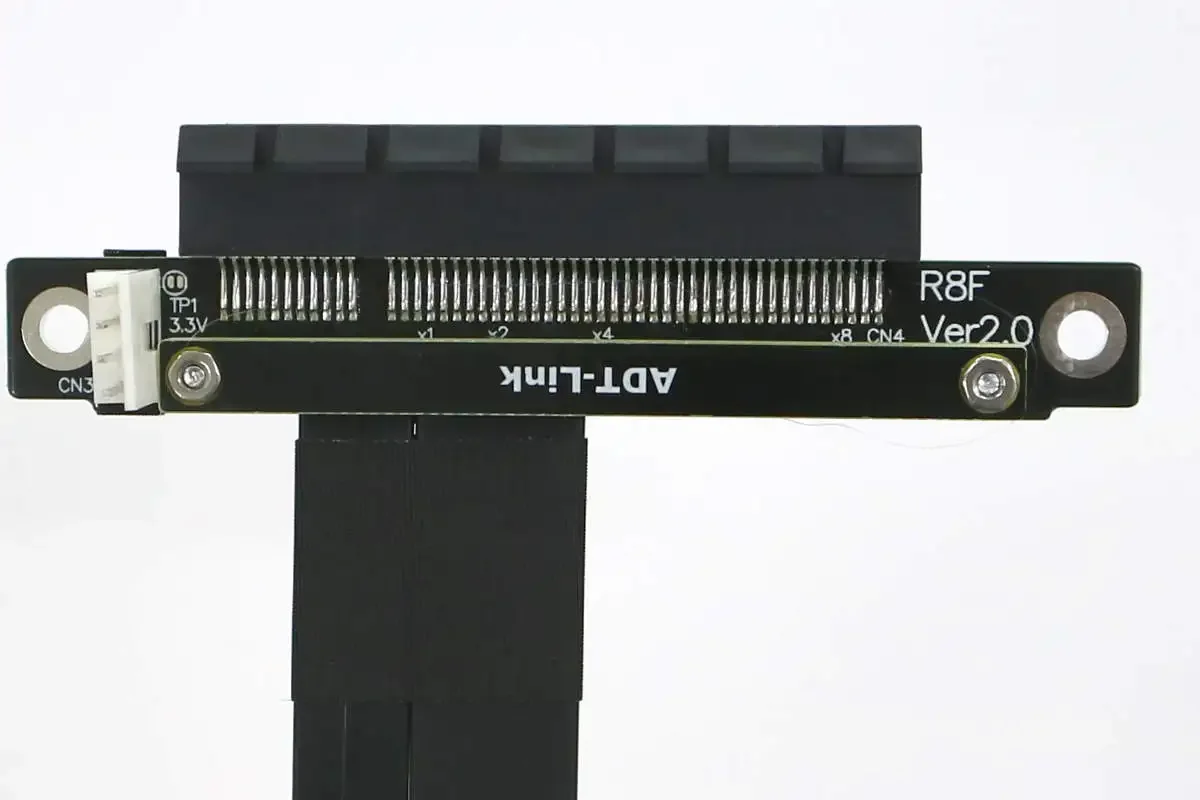 ADT 라이저 M.2 NGFF NVMe-PCI Express 3.0 4.0 X8 PCIe 8x LAN용 확장 케이블, RAID SSD 카드-M2 ultra SSD, M-key R48