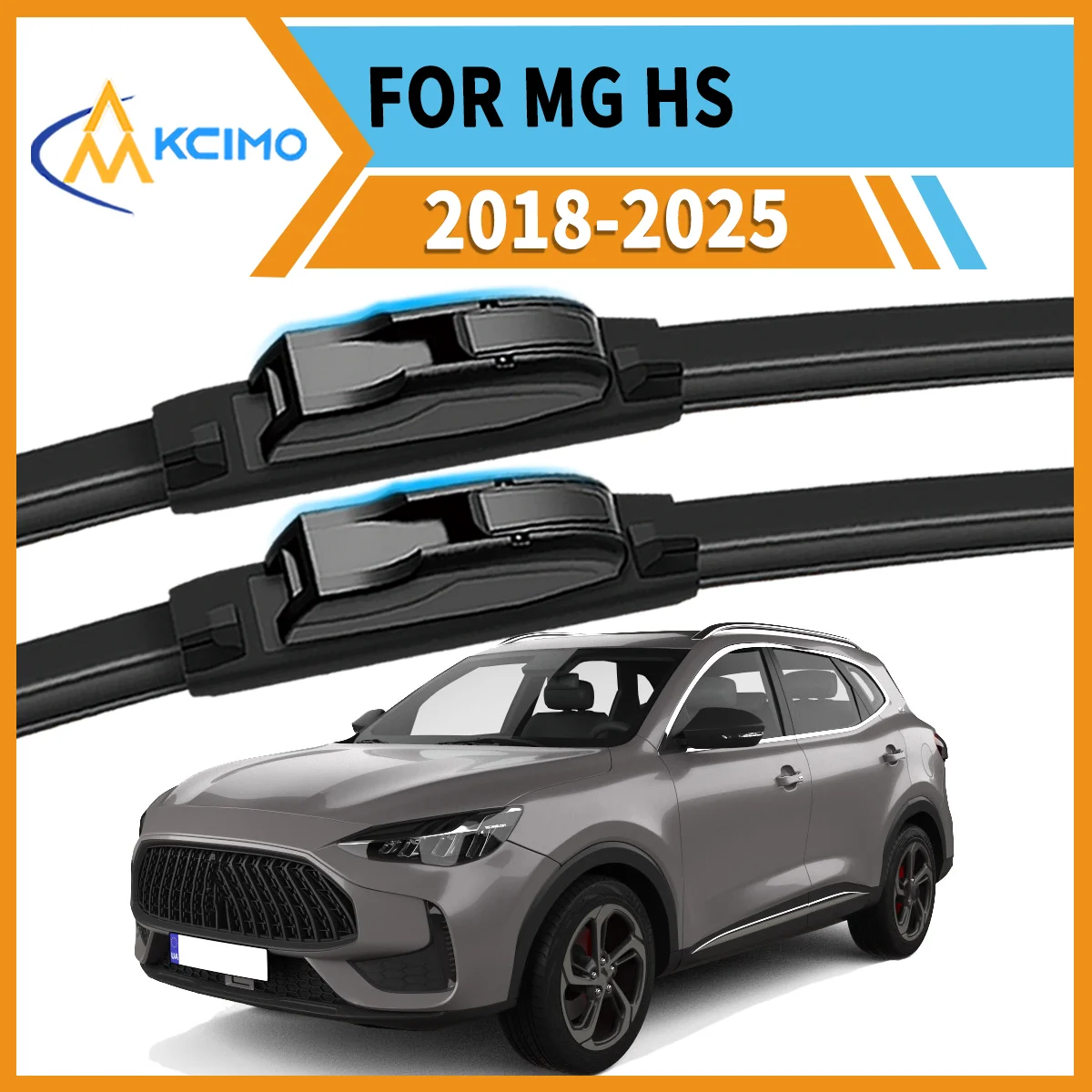 

Upgrade Your Drive 2PCS All-Season Wiper Blades For MG HS 2018-2025 Superior Clarity & Long-Lasting Performance Guaranteed