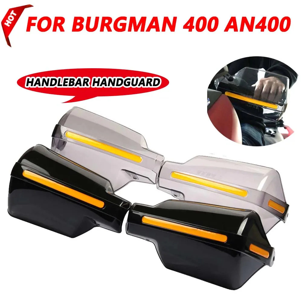 For SUZUKI Burgman 400 AN400 AN 400 SKYWAVE Motorcycle Accessories Handlebar Handguard Hand Guard Shield Protector Windshield