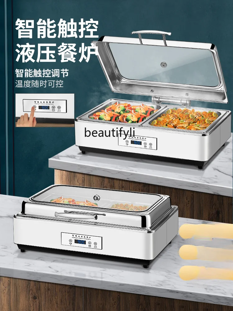 Buffet Maintaining Furnace Fireless Cooker Commercial Hotel Buffet Breakfast Insulation Basin Stainless Steel