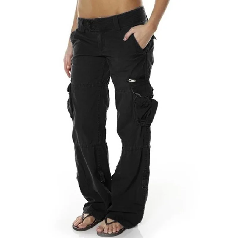 Women's New Spring and Autumn European and American Fashion Classic Street Trend Daily Retro French Wide Leg Work Pants