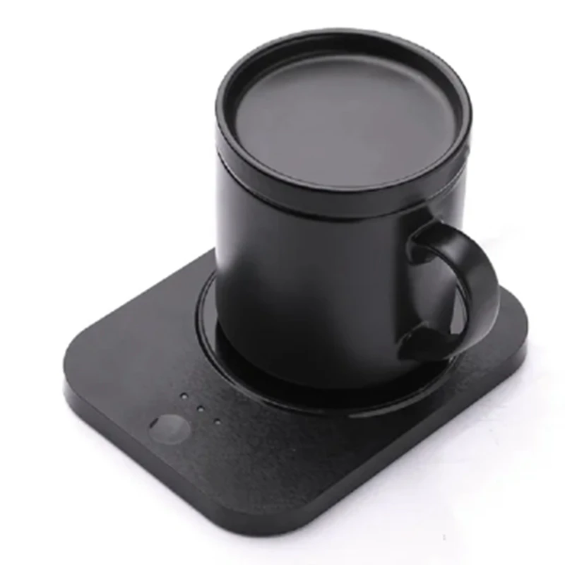 USB Cup Warmer Coffee Milk Tea Water Mug Heater 3 Gear Temperature Heating Coaster For Home Office Winter Durable