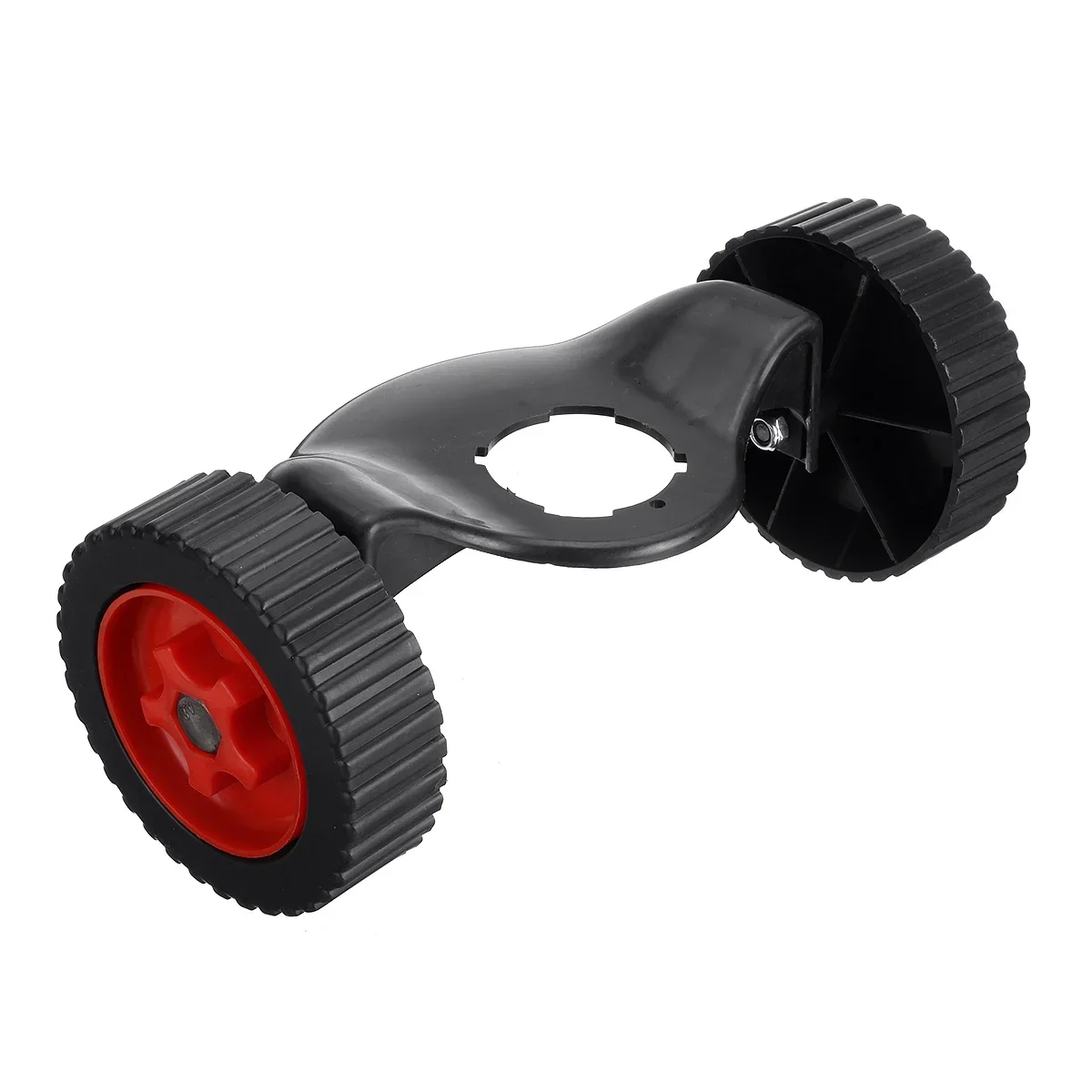 Lawn Mower Parts Cordless Adjustable Hand Push Wheel Roller For Cordless Grass Trimmer For Grass Cutter Rolling Wheel view 5