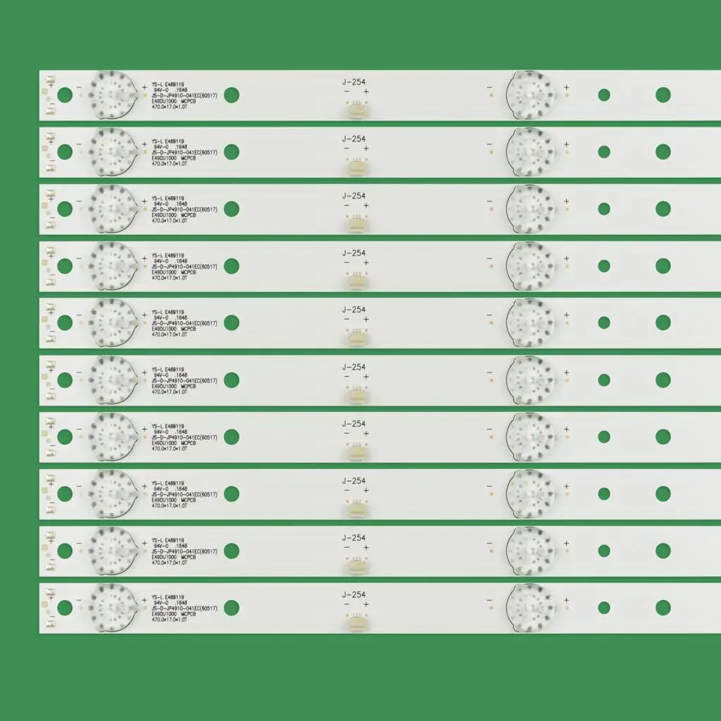 LED Strip for Lehua 49AX3000 JS-D-JP4910-041EC(60517) E49DU1000 CTV5035 SMART CURVED CTV5035SMART R72-49D04-001 MS-L B L1056 V2