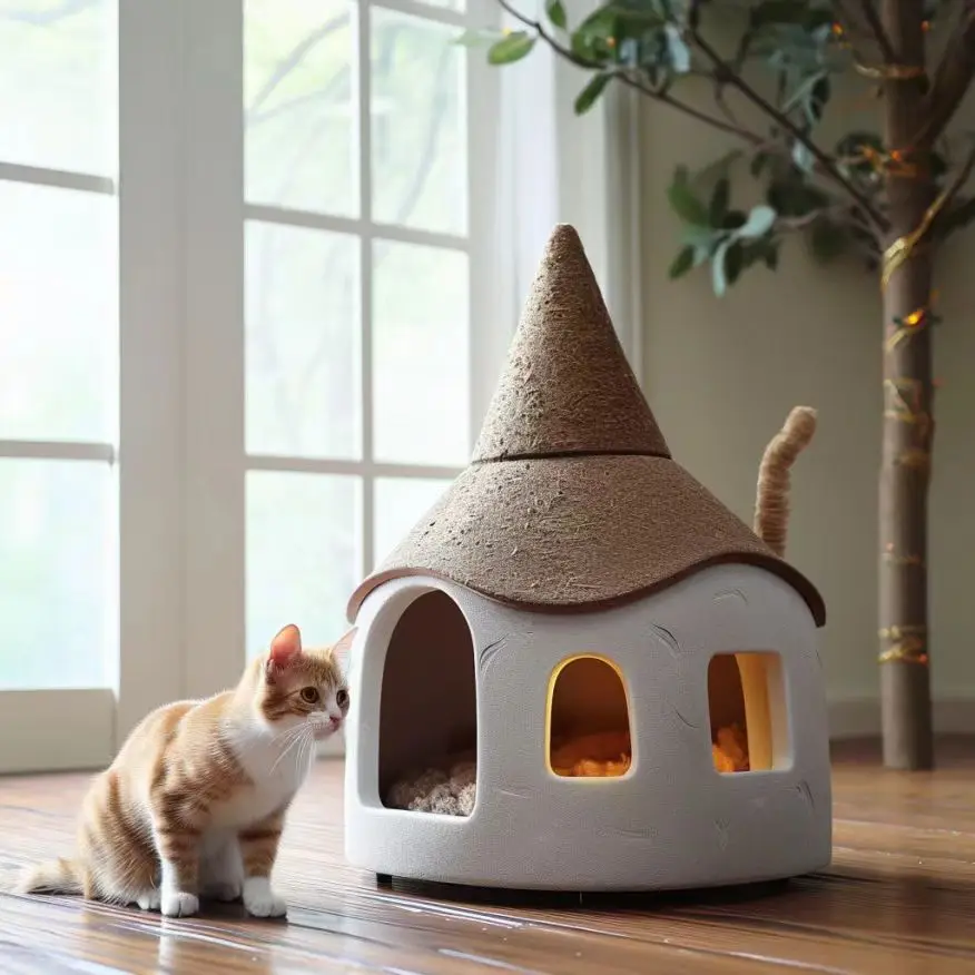 Pet House Pet Home Dog  Kennel Cozy Cat Bed Cat House