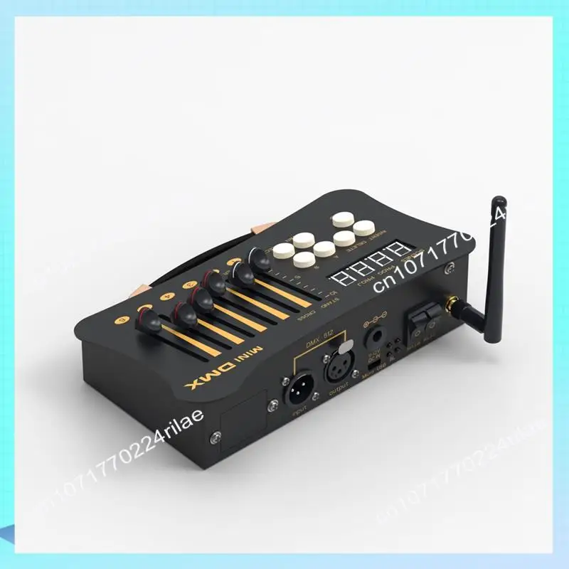 A17Z Mini Portable DMX 512 Controller Stage Lighting Controller Moving Moving  Light Controller Dimming Console