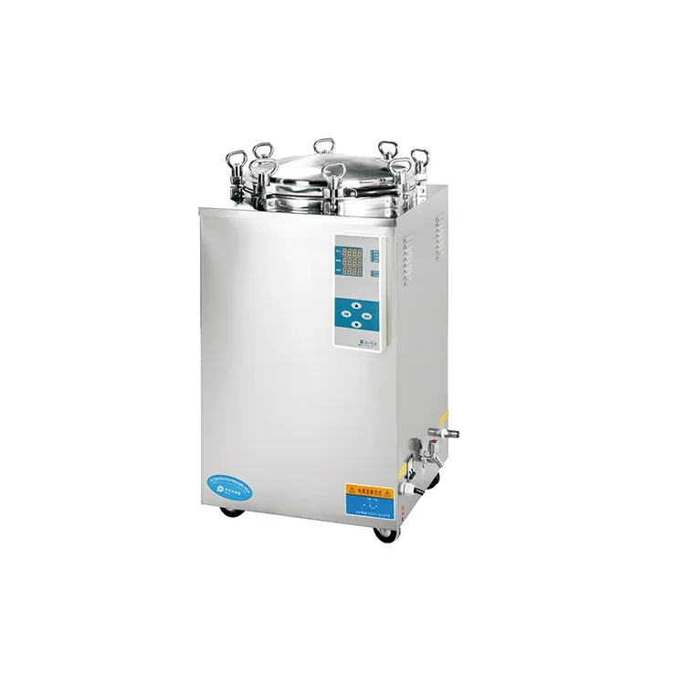 High Security Autoclaves 35L 100L 150L Vertical High Pressure Steam Sterilizers Autoclaves