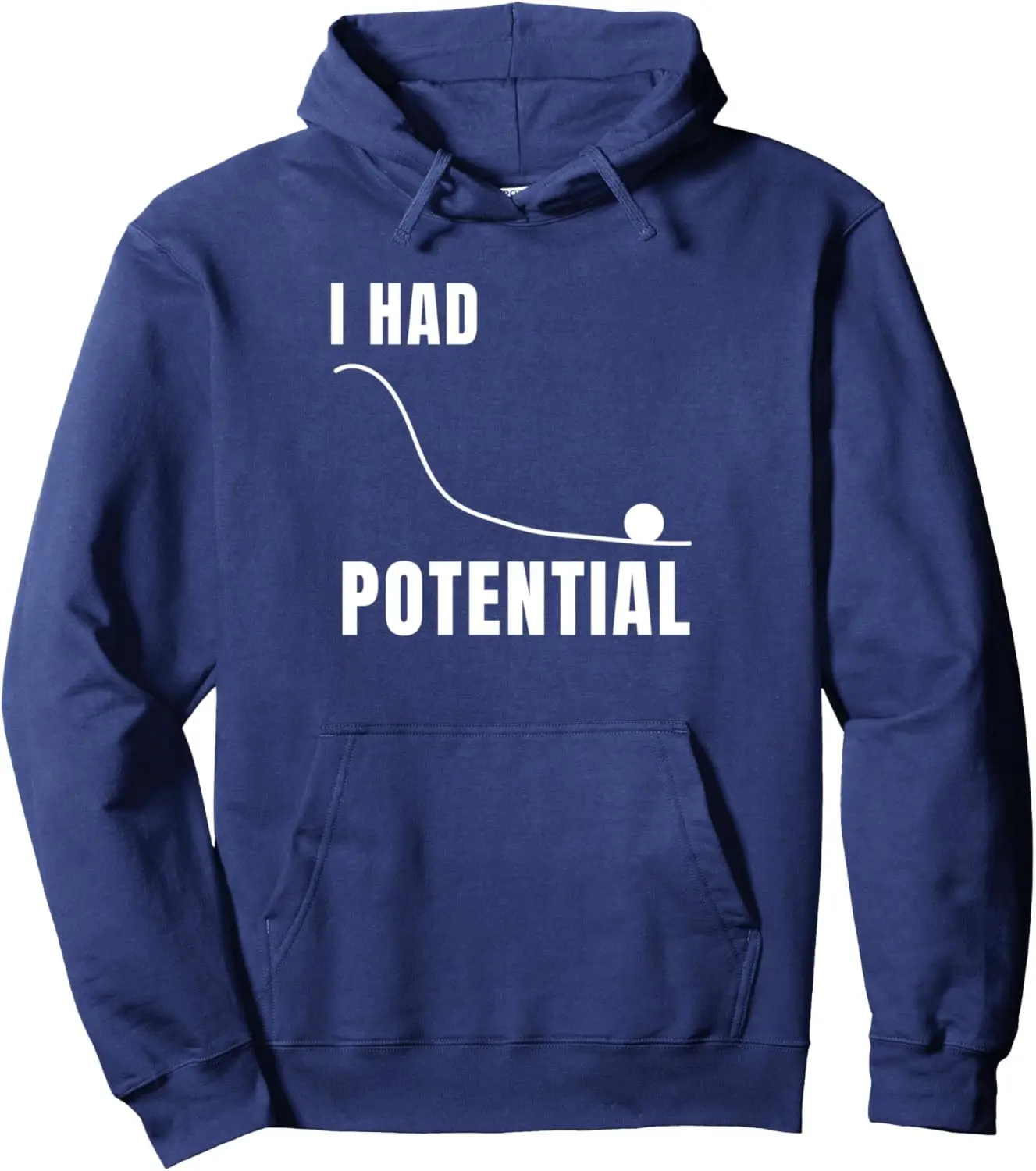 I Had Potential Funny School Teachers Math and Physics Pullover Hoodie Unisex Autumn Streetwear Tops Customizable Sweatshirt