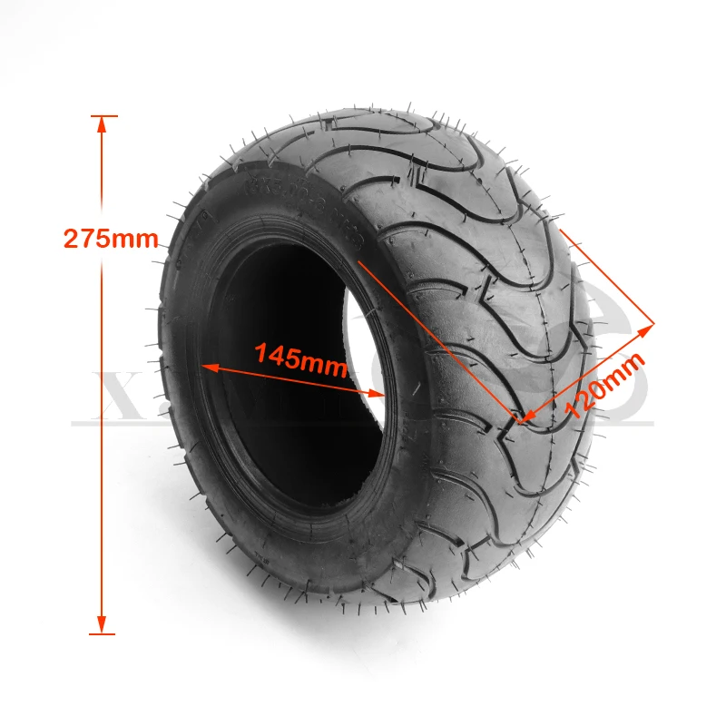 6 inch tubeless tire 3x5.00-6 for electric scooter, ATV karting vacuum tire