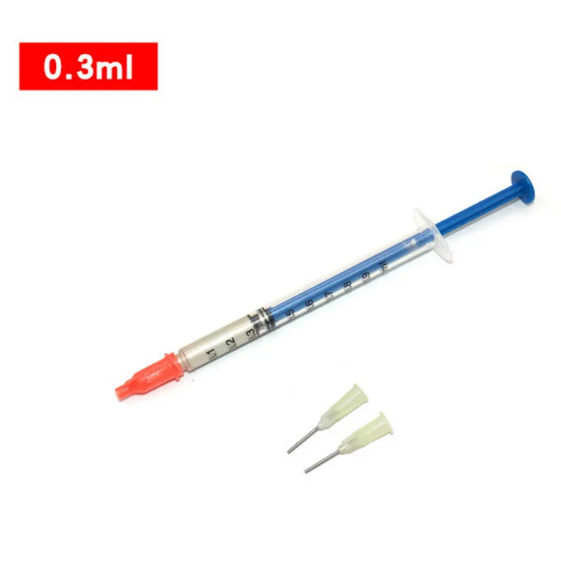 Imagem -04 - Faça Você Mesmo Cola Adesiva Condutora Prata para Pcb Reparação de Borracha Condução Pintura Conectores Placa Colar 0.2 0.3 0.4ml 1pc