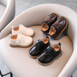 New Baby Toddler Shoes Girls Korean Shoes 0-3 Years Old Infant Casual Shoes Boys Soft Bottom Leather Shoes Unisex Outdoor Shoes