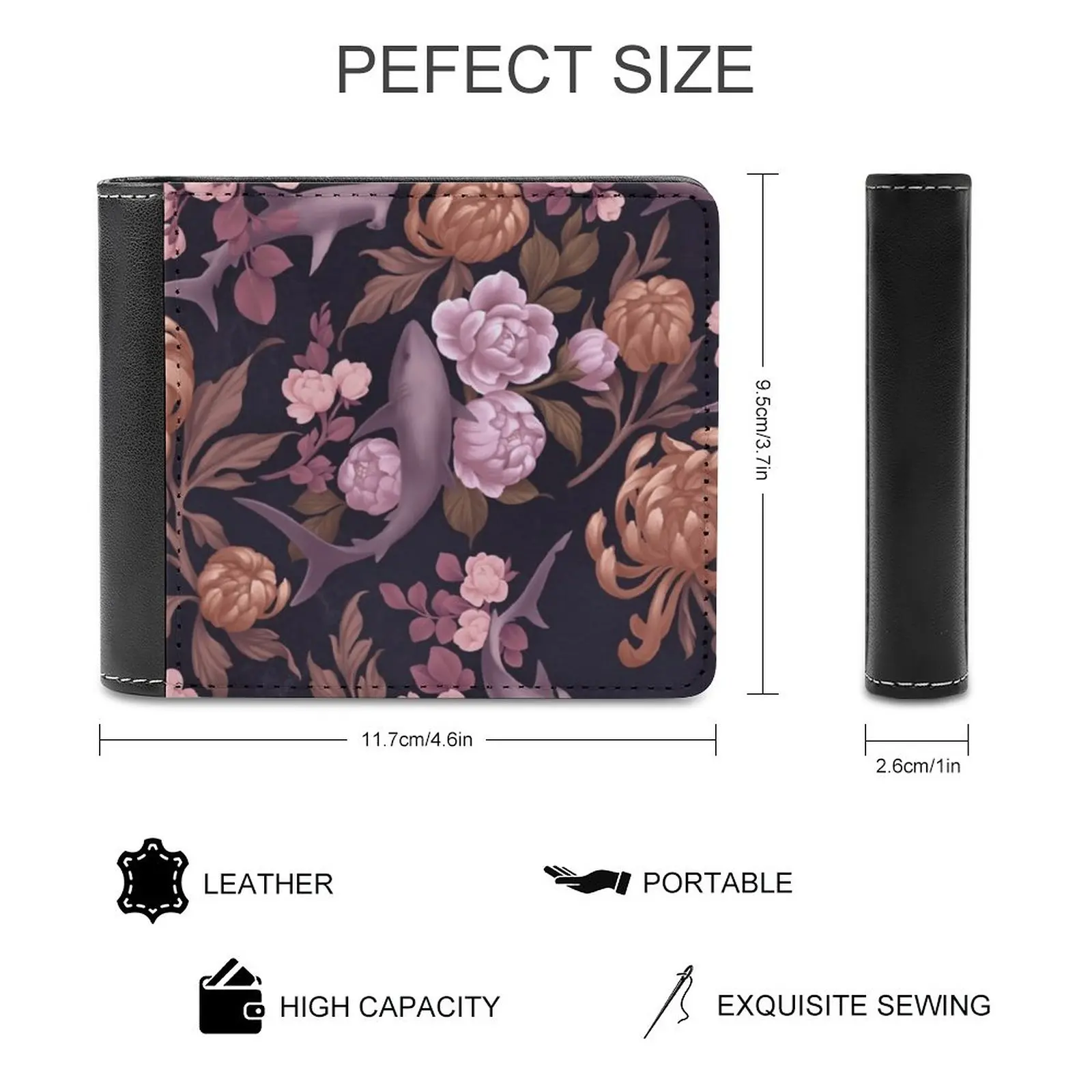 - Sad Aqua Men's Wallet Purses Wallets New Design Dollar Price Top Men Leather Wallet Anime Blue Hair Blue Eyes Tears