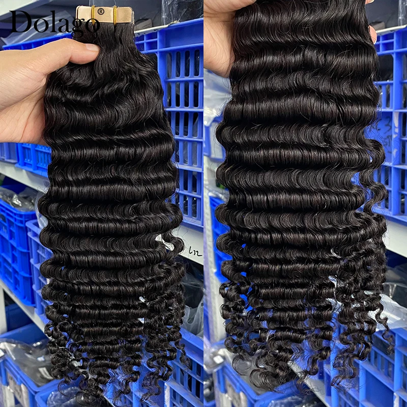 3B 3C Afro Kinky Curly Tape In Human Hair Extensions For Black Women Mongolian Virgin Kinky Curly Tape Ins Microlinks Extensions