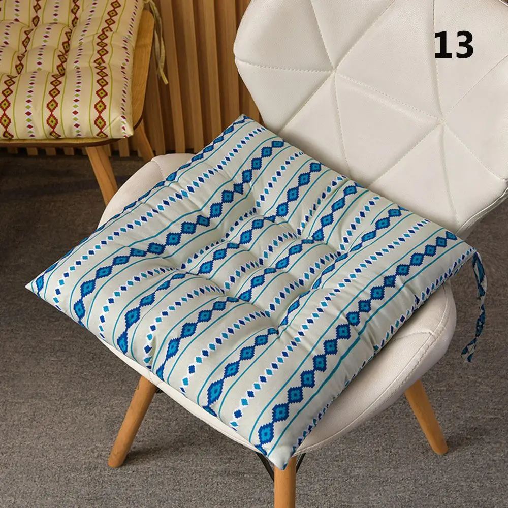 

18 Styles Cartoon Seat Pad Square Printed Stool Cushions Backrest Pillow Chairs Protective Mat Buttocks Chair Cushion