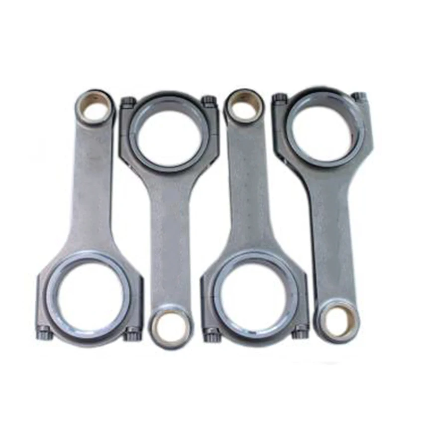 H-beam Forged 4340 Conrods 4PCS Connecting Rods for AUDI VW 2.0T TFSI VAG 2.0 16V TFSI EA113 Car Accessories