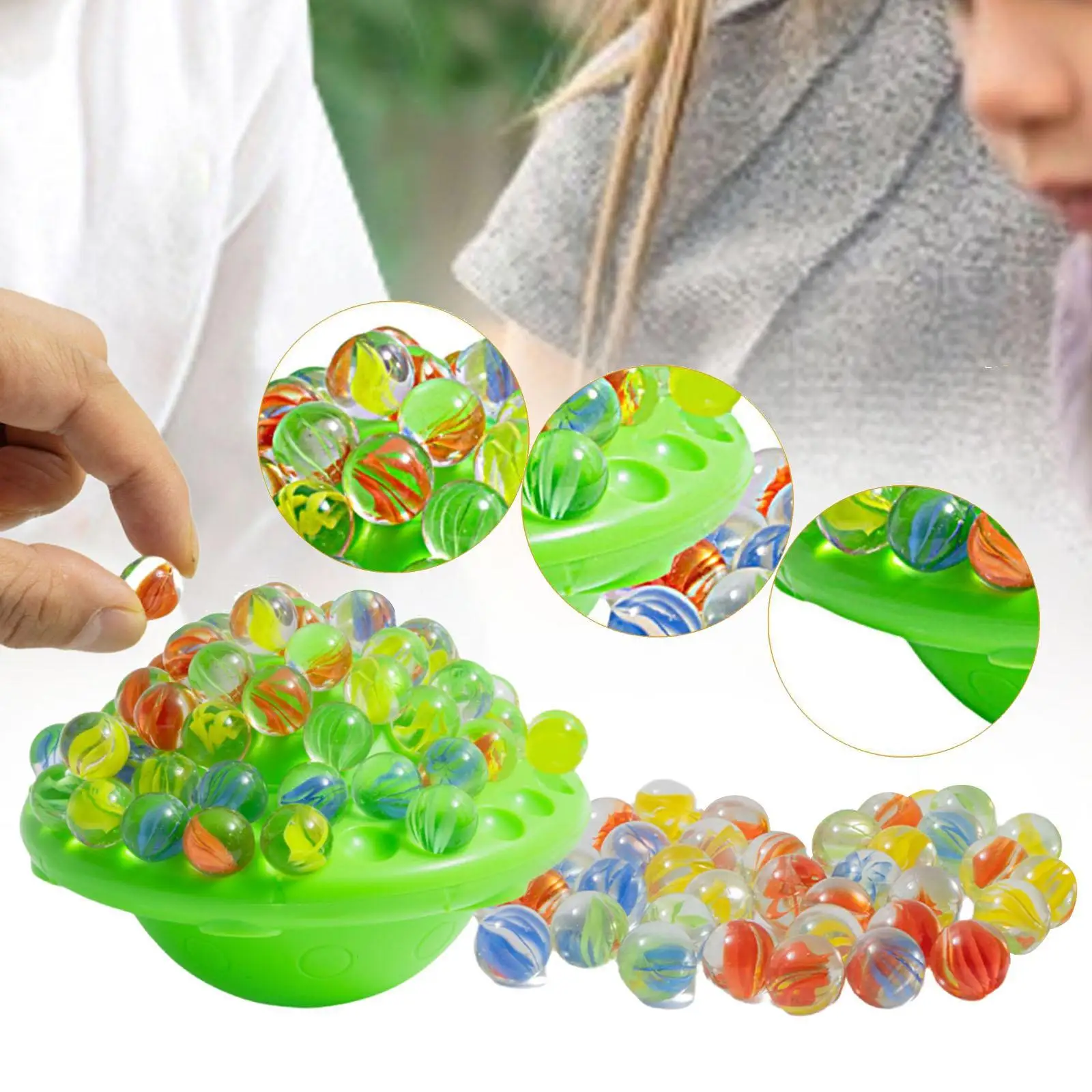 لعبة توازن الرخام، لعبة تفاعلية ممتعة للفيزياء مع قاعدة تخزين