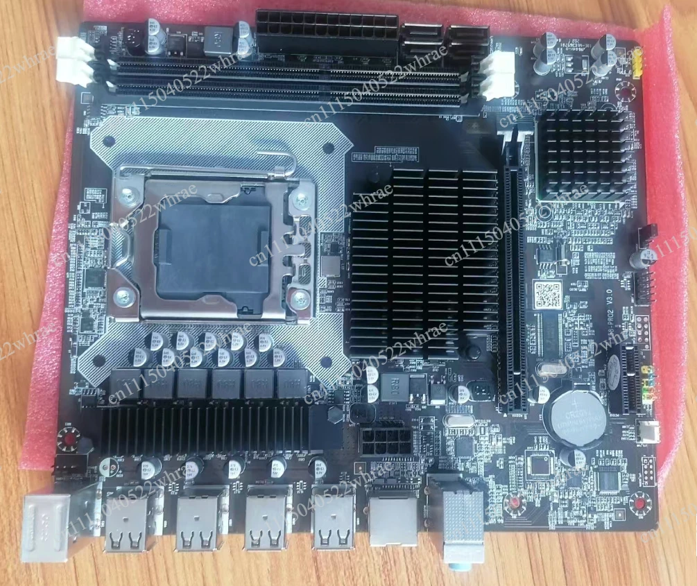 New X58 main board, 1366 pins, computer desktop main board, support RECC server memory