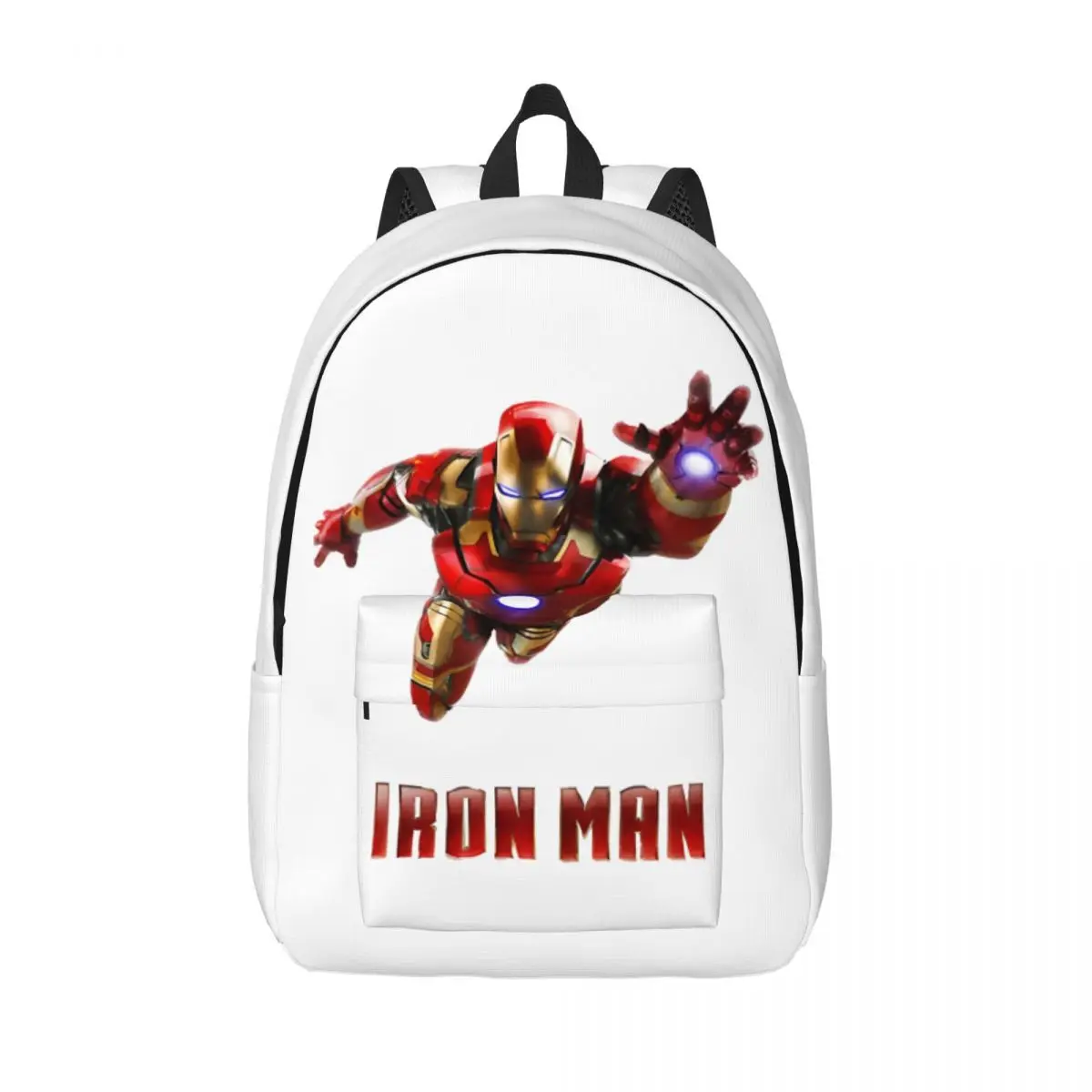 Kawaii Helmet Bookbag Office Work School Multi Compartment Iron Man For Women College Bag Gift