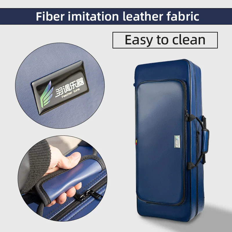 E-Flat and B-Flat Alto Saxophone Travel Bag, Backpack, Tenor-Specific Lightweight Portable Case, Handbag
