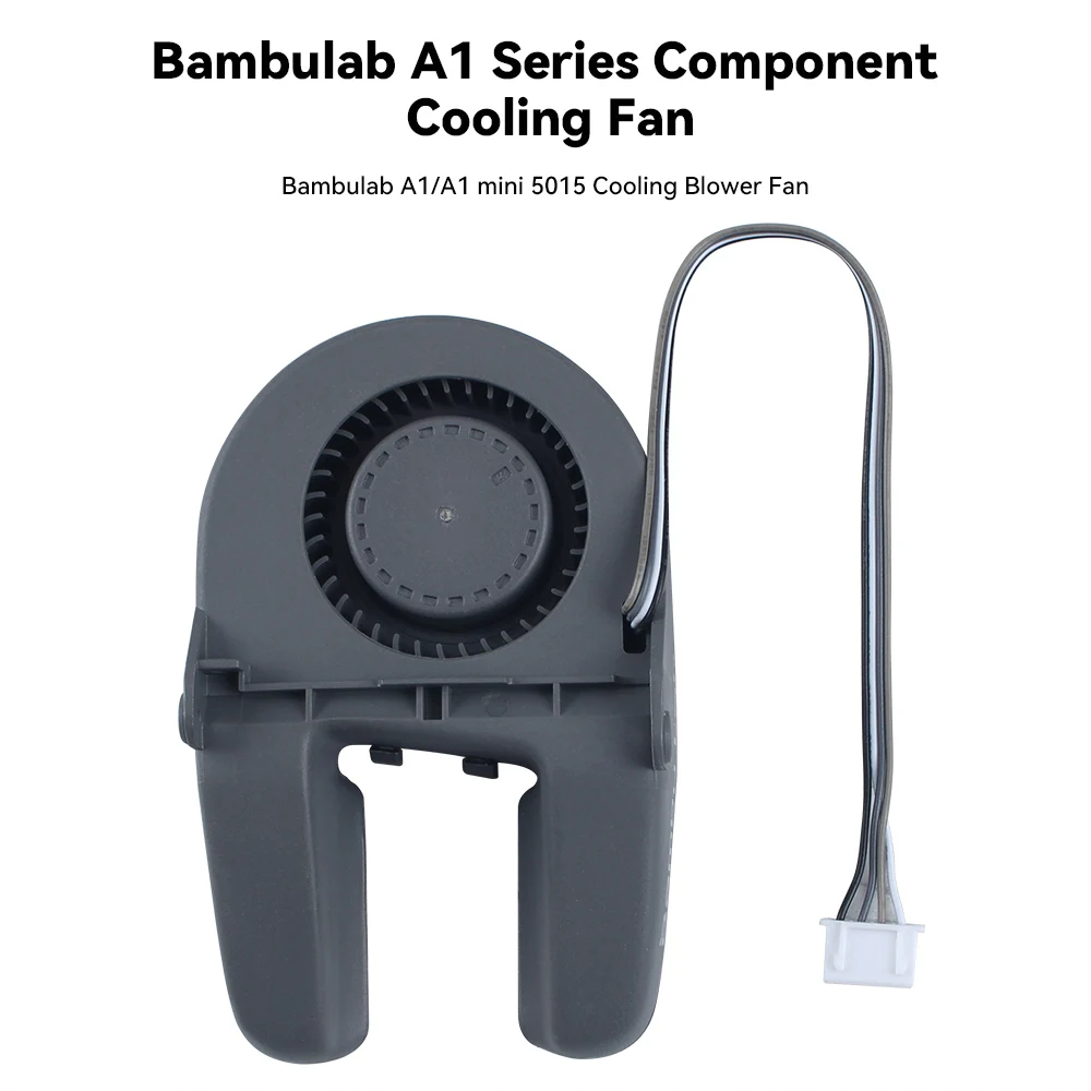 A1/A1 Mini 5015 Cooling Blower Fan Component Cooling Fan Reduce Printing Failures For Bambulab A1 Series 3D Printer Parts