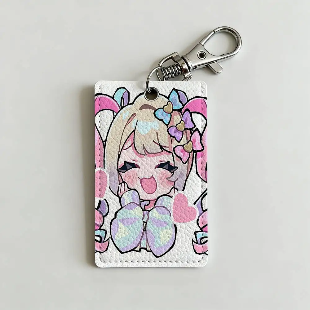 N-NEEDY GIRL O-OVERDOSE KAnge Card Holder Keychain Holder Card Pass Hang Rope Lariat Lanyard for Key Rings Accessories Gift