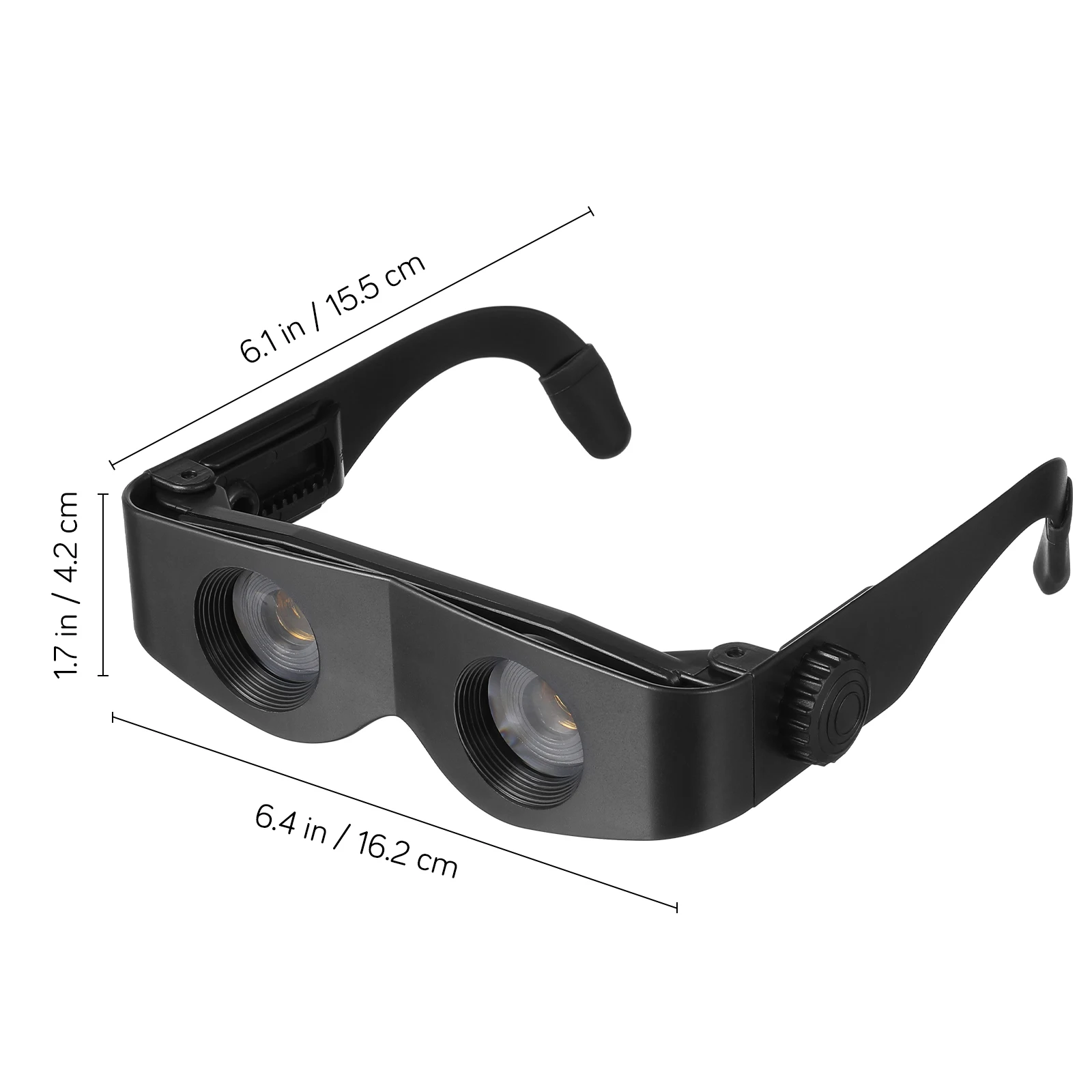 Fishing Bird Watching Binocular Glasses Adjustable Focus Professional Hands-Free Glasses Binocular Telescope Magnifier Wearable