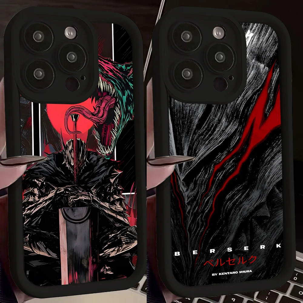 Coque de téléphone Anime Cool BERSERK pour Oppo Realme C71 C75 C65 C63 C67 C55 C53 C35 C33 C31 15 14 13 GT6 GT3 Narzo 50 Pro 4G 5G