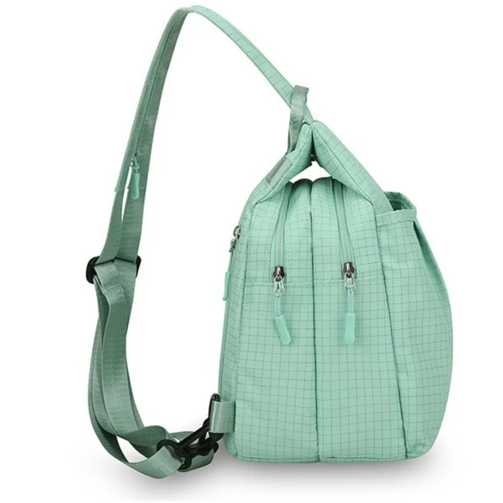 

Fashion Oxford Fabric Backpack Multi Layer Waterproof Travel Bag Large Capacity Multi-purpose Shoulder Bag Outdoor Hiking