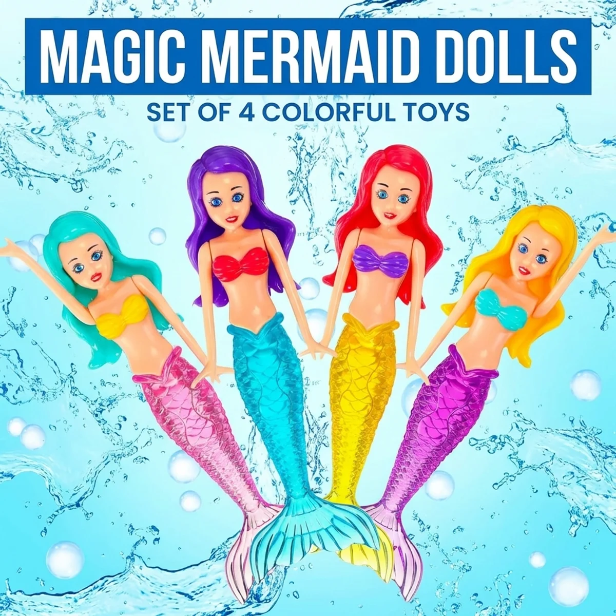 Brinquedos de Mergulho de Sereia de Alta Qualidade, Brinquedos de Banheira de Sereia, Brinquedos de Piscina de Sereia, Jogos de Piscina para Crianças, Meninos e Meninas, e Adultos