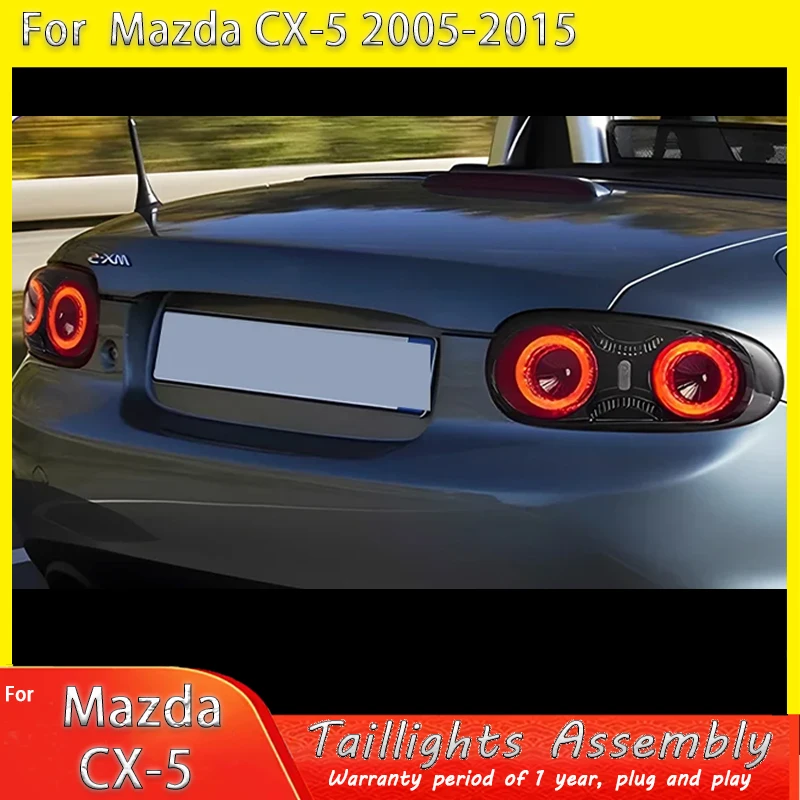 

Car Styling Taillights For Mazda CX5 CX-5 2005-2015 LED Rear Light Tail Lamp Dynamic Turn Signal Reverse Auto Accessories