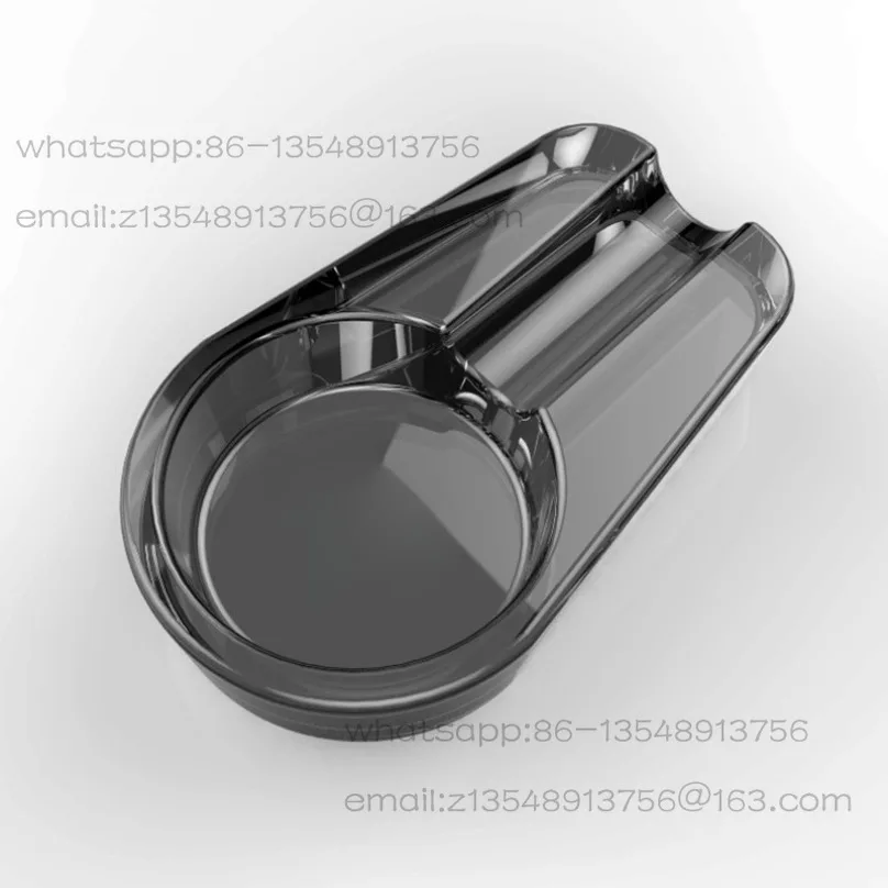 

Танк для сигар 2025 трендовая пепельница из хрустального стекла, индивидуальная мода