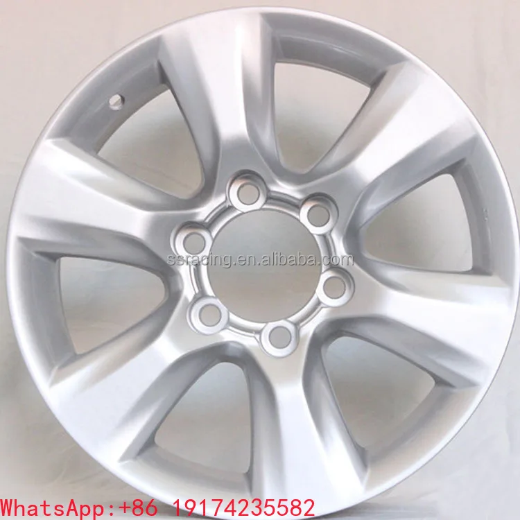 

Equipment Professional 6-139.7 5x150 15" 16" 17" 18" 20" Silver Aluminum Alloy Casting Wheels