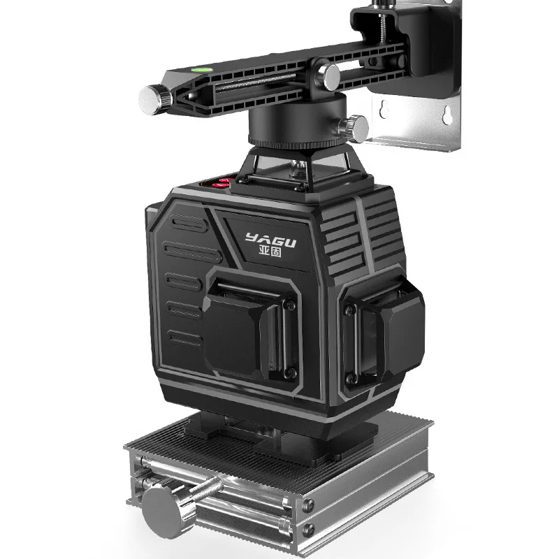

Self Leveling 12 Line 3D Green Automatic Rotation Laser Level with Tripod and 2Pcs Batteries for Construction Measuring Pro