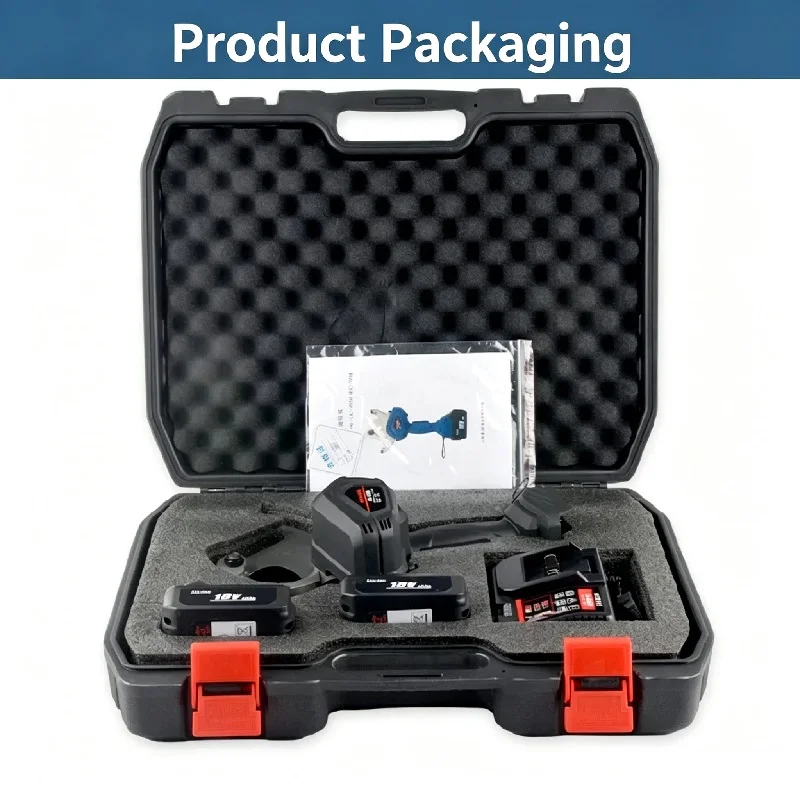EC-50M / 65M / 75M / 85M / 95M  Portable Battery‑Powered Ratchet Cable Cutter, for Steel Strand Copper & Aluminum Wire