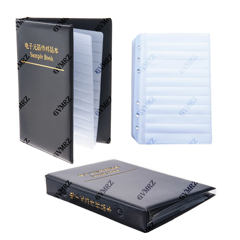 Component book Component sample blank book For SMT resistor capacitor inductor storage notebook