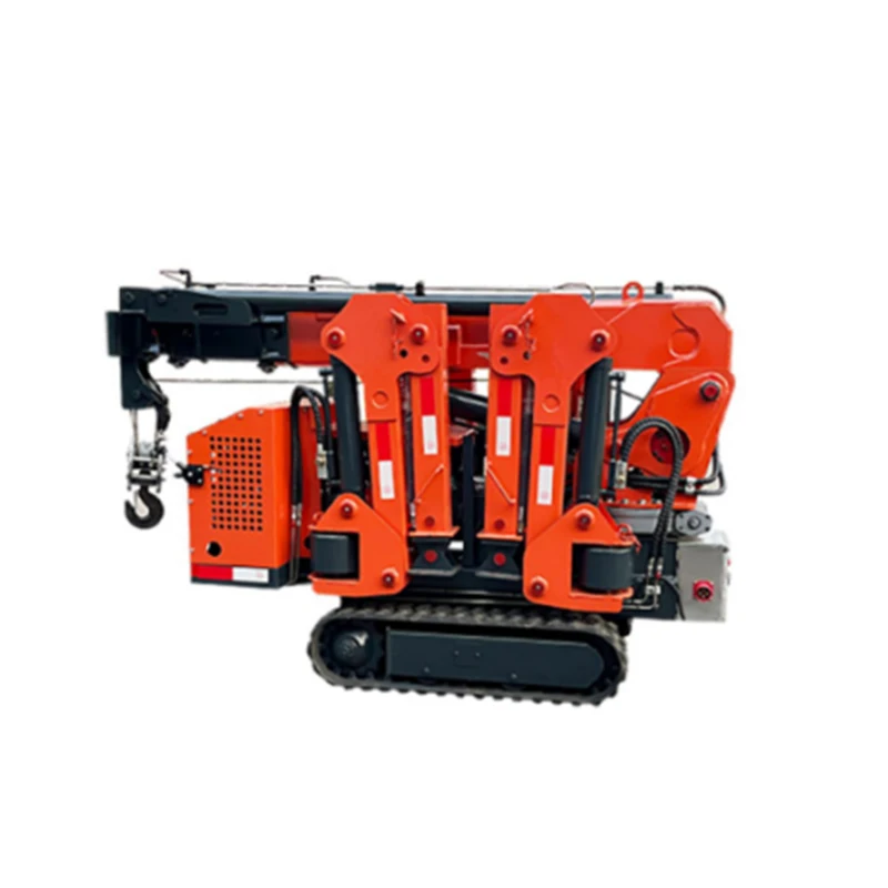 Mini-Raupen-Spinnenkran – anhebbarer, multifunktionaler Mikrokran