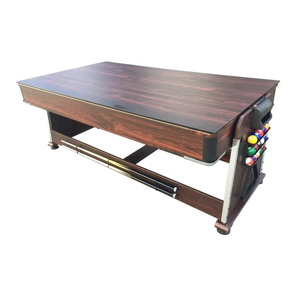 최저가 회전식 게임 스누커 & 당구 7피트 풀 테이블 (테이블 게임용)