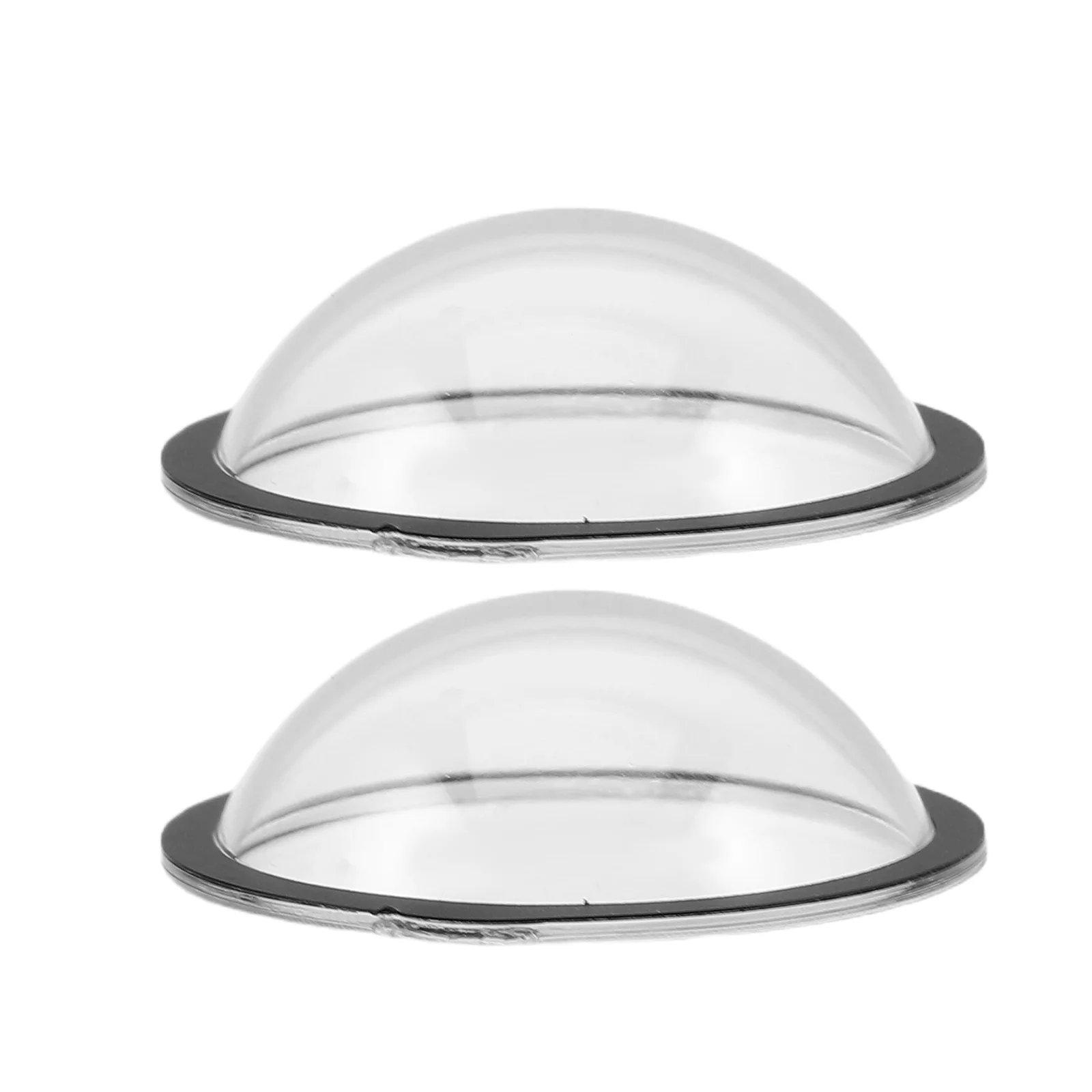 

1Pair Camera Lens Plastic Protector Guard Fast Adhesive Mount for Outdoor Sports High Transparency Scratch Proof Lens Shield