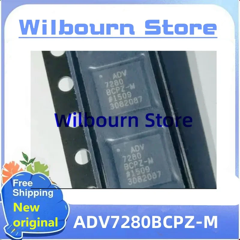 free shipping  2PCS~20PCS/LOT ADV7280BCPZ-M ADV7280 BCPZ-M QFN32 Mxsyuan 100% New original