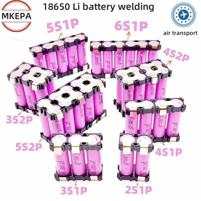 2S1P 3S2P 4S1P~5S2P 6S2P 18650-35E  battery pack custom 18650-35E battery welding 3500mAh / 7000mah battery pack 7.4V to 25.2v