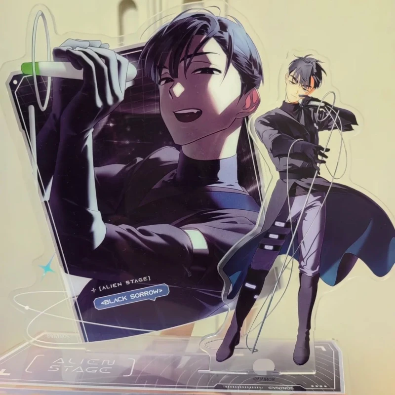 Anime Alien Bühne Mizi Sua Till Ivan Hyuna Cosplay Stehende Platte Kawaii Acryl Figur Stand Zubehör Ornament Prop