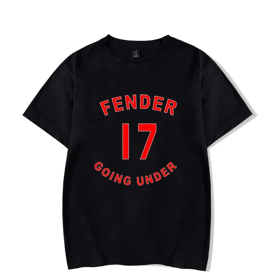 

Sam Fender short sleeve t-shirt for men and women, casual style clothing with logo no 17 going unDER