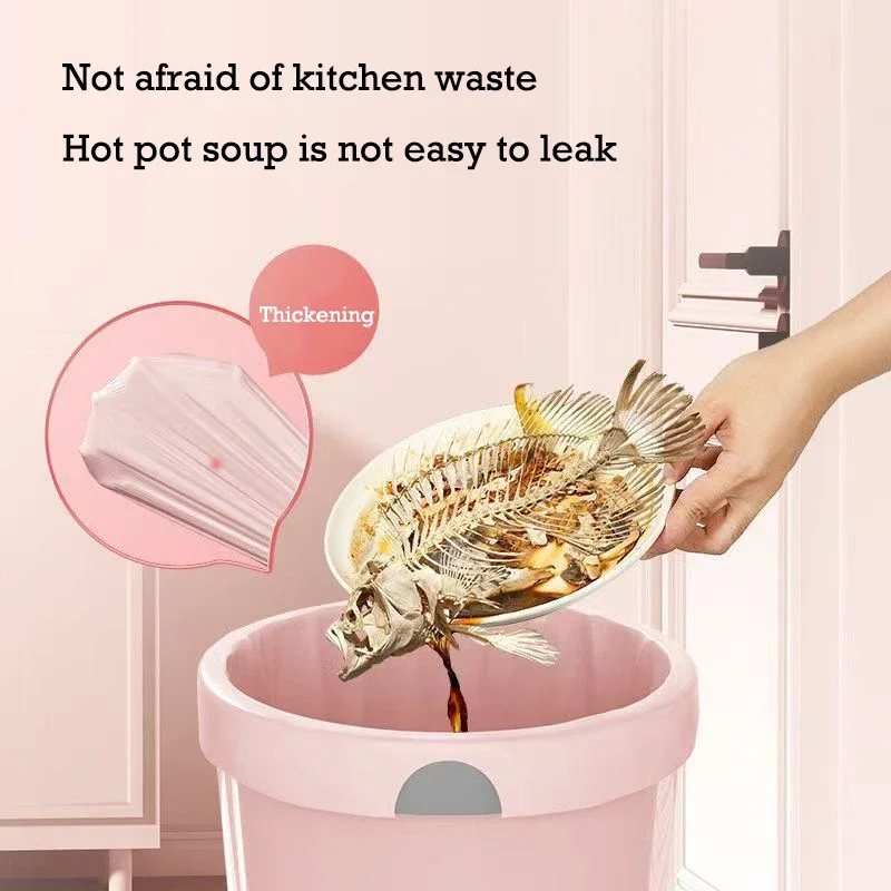 Drawstring Large-Capacity Disposable Garbage Bags 3