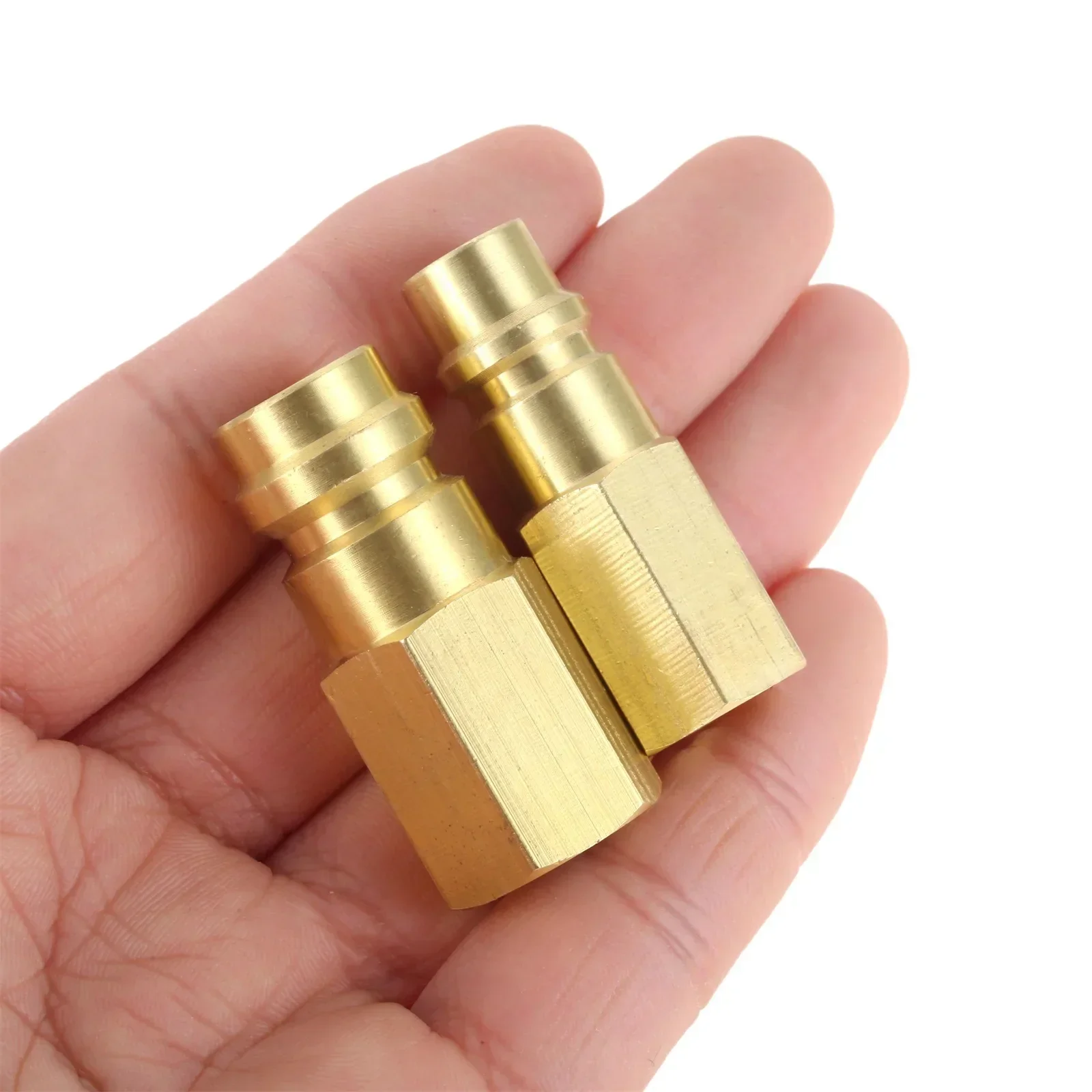2pcs R12 R22 R502 to R134A Conversion Adapter Valve High/Low Side 1/4