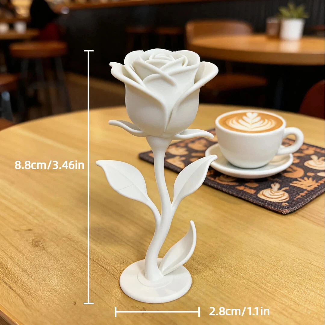 الحلي الوردية الإبداعية المرسومة يدويًا؛ يمكن تلوين الديكور الفني؛ ديكور منزلي شخصي؛ هدية إنشاء يدويا