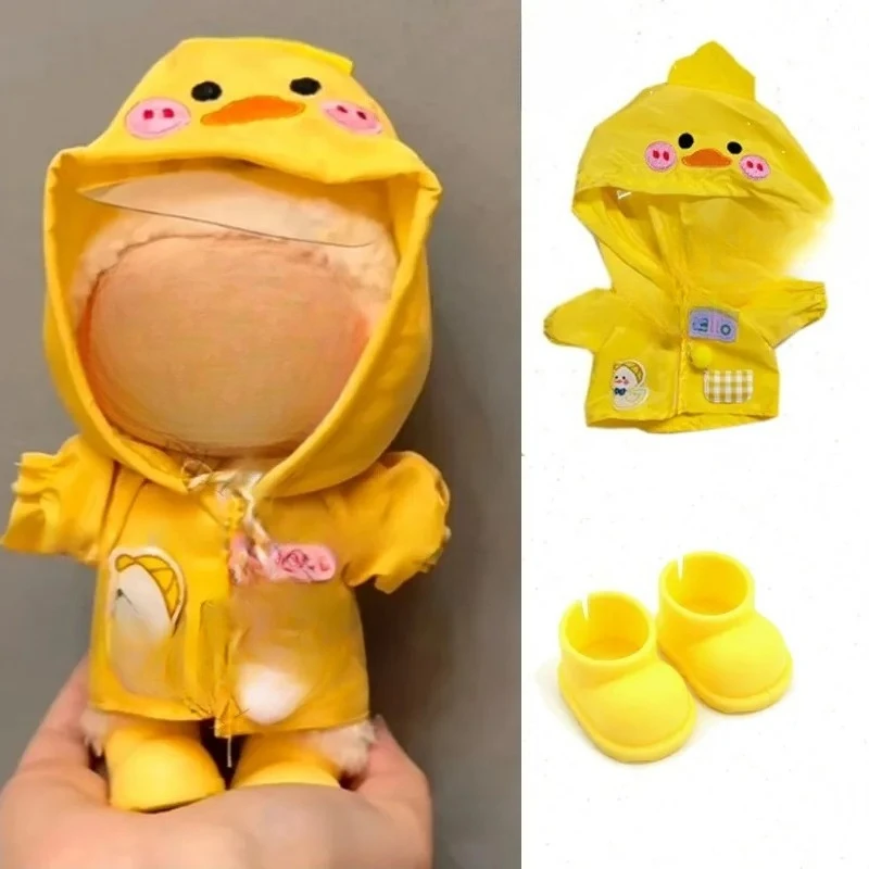 

Мини-кукла, одежда в сборе, ткань Ropala, кукла-идол, плащ, короткие резиновые сапоги, резиновые сапоги, одежда в подарок