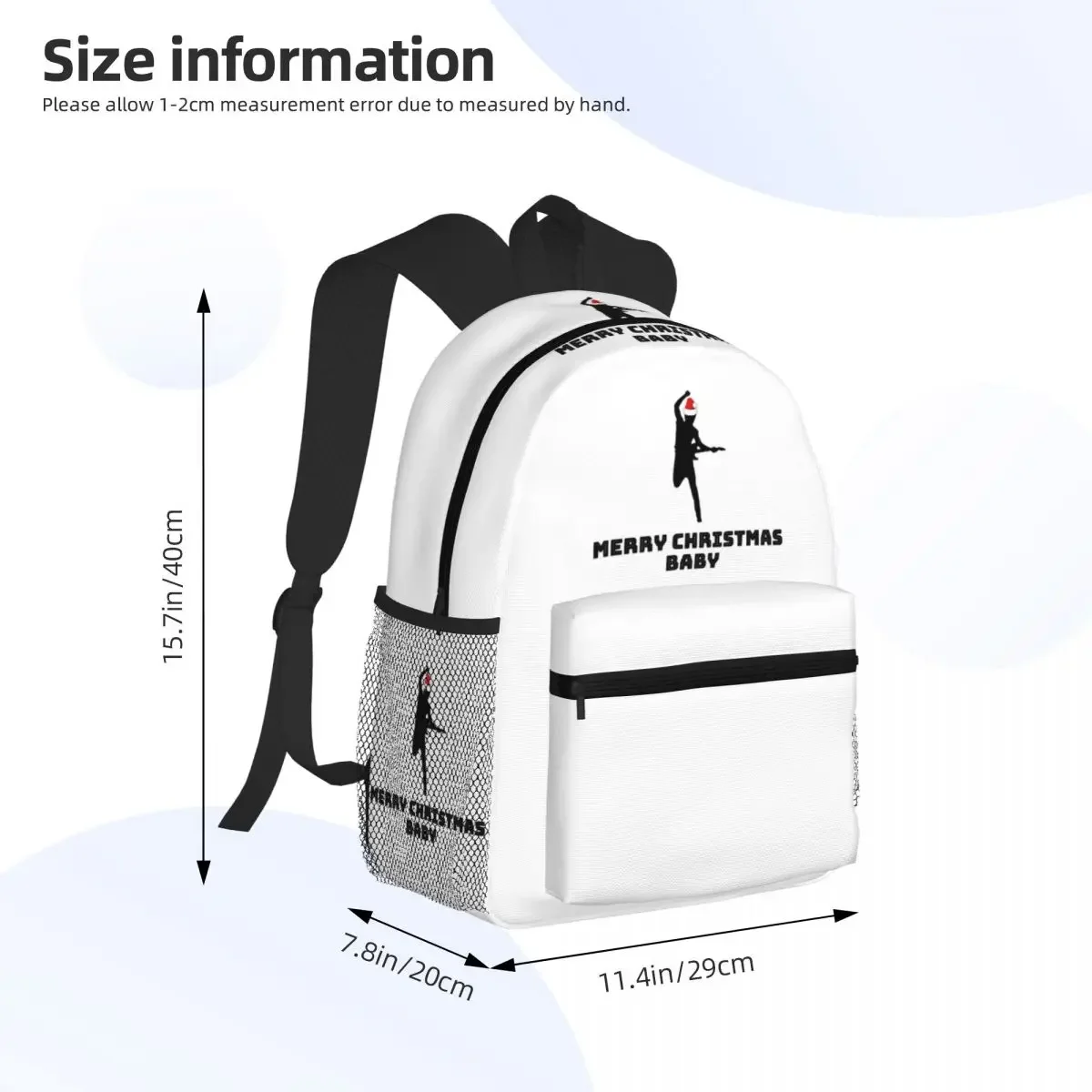 Bruce Springsteen Student Backpack School Bag Hiking Travel Daypack for Boys Girls Fashion Bookbag Shoulder Bags